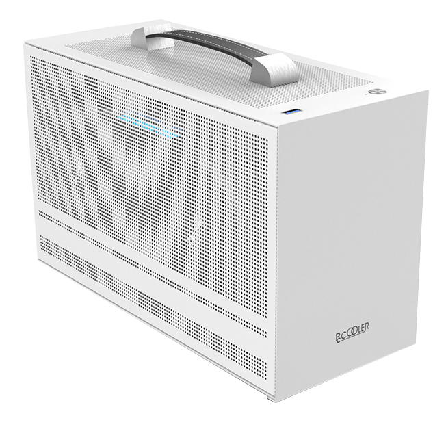 Корпус PCCooler I100 PRO MESH WH ITX USB3.0 1x3.5