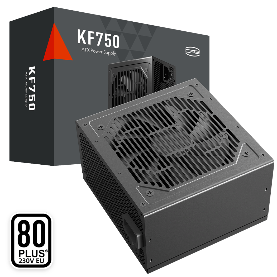 Блок питания PCCooler  KF750 750W Non Modular 80 PLUS White Fan 120mm Черный P3-F750-W1H