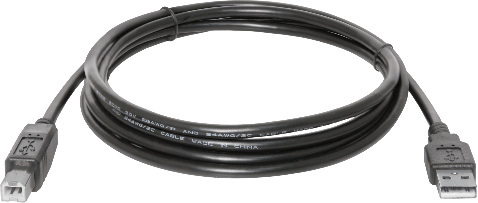 Кабель Defender USB04-10 USB 2.0, AM-BM 3м, BULK (пл. пакет),