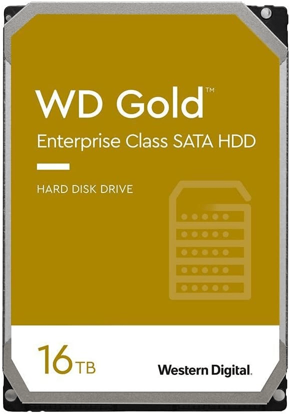Жесткий диск повышенной надежности HDD 16Tb Western Digital Gold WD161KRYZ SATA3 3,5