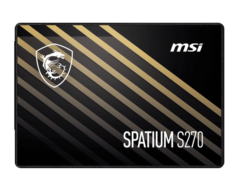 Твердотельный накопитель  480Gb SSD MSI SPATIUM S270 SATA III 2.5