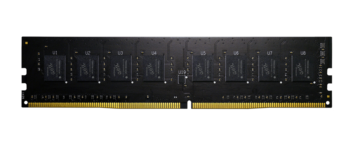 Оперативная память  8GB DDR4 2666MHz GEIL PC4-21300 19-19-19-43 GN48GB2666C19S Bulk Pack