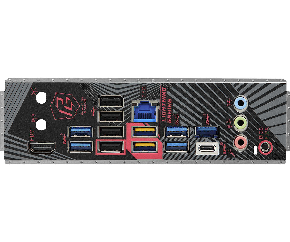 Материнская плата ASRock B650 PG LIGHTNING AM5 4xDDR5 4xSATA3 3xM.2 HDMI ATX
