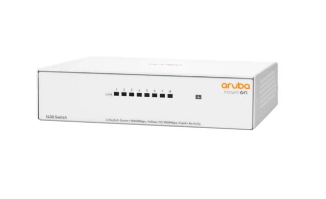 Коммутатор HPE Aruba Instant On 1430 8G/8 RJ-45 (R8R45A#ABB)