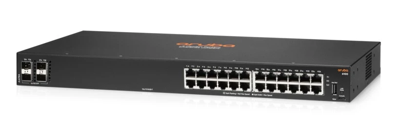 Коммутатор HPE Aruba 6100 24G 4SFP+ Switch (JL678A#ABB)